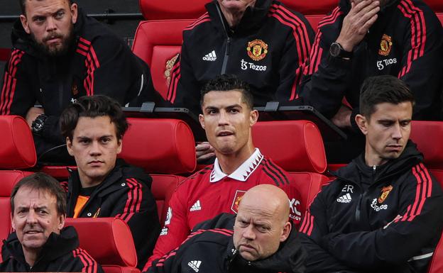 El Manchester United 'castiga' a Cristiano Ronaldo