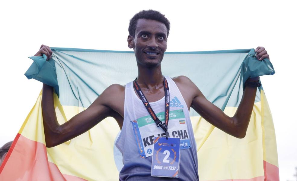 Yomif Kejelcha, el sangrante récord de Etiopía