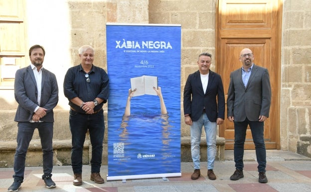 Alicia Giménez Bartlett, Jerónimo Tristante, Mónica Rouanet y Vicente Garrido protagonizan Xàbia Negra