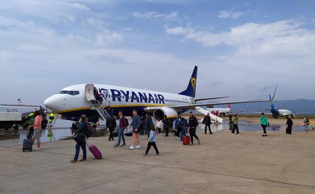 El aeropuerto de Castellón estrena una nueva ruta a Dublín