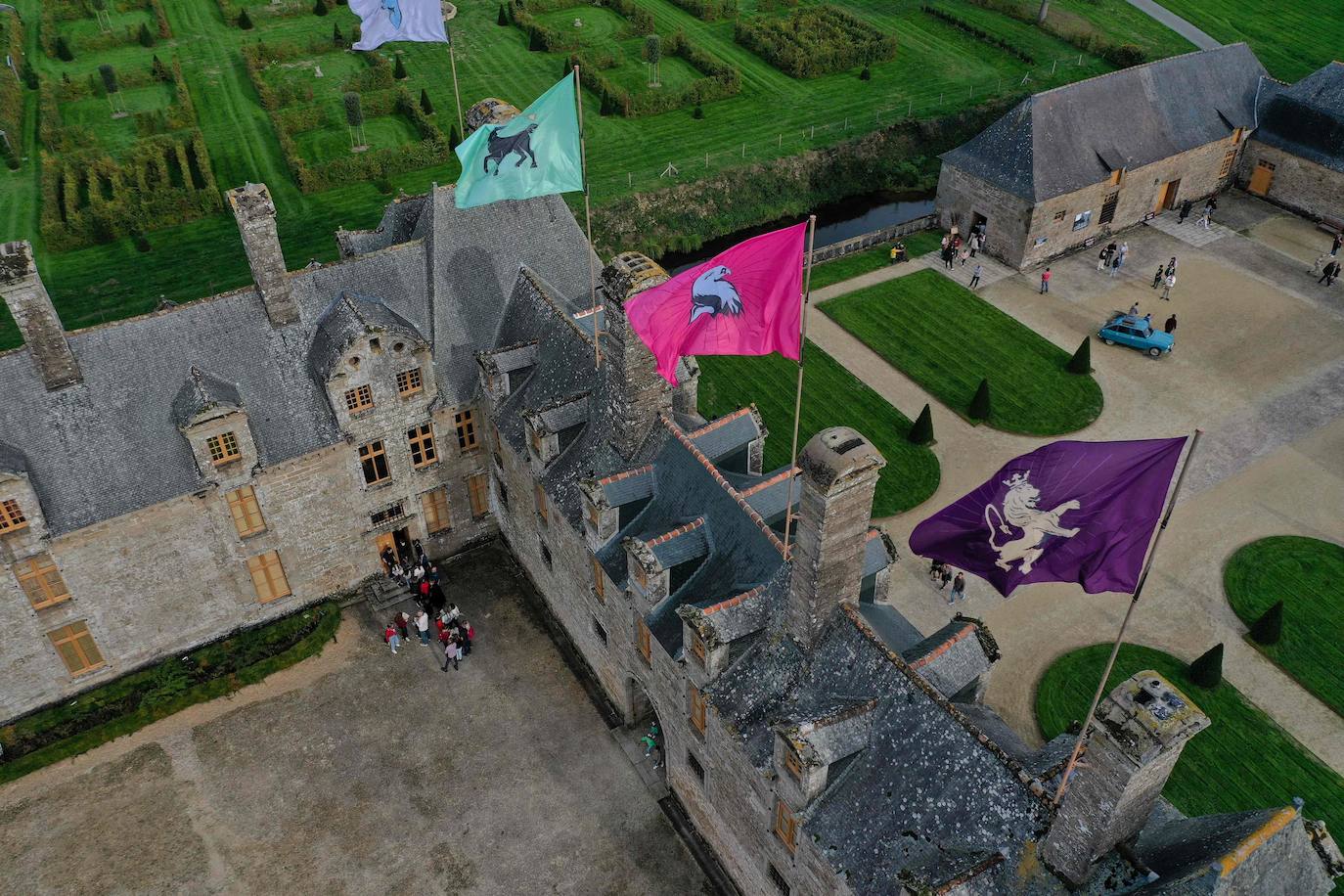 El castillo de Harry Potter en la vida real