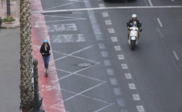 Los carriles bici que se van a mejorar en Valencia