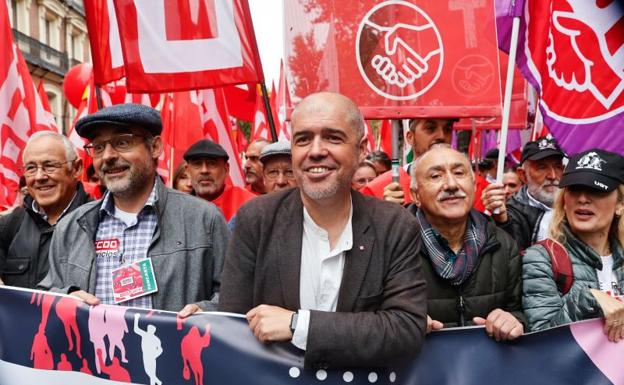 Los sindicatos salen a la calle para exigir subidas de sueldos ante la inflación desbocada