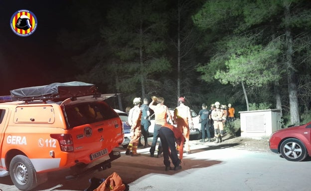 Rescatan a un hombre que se desorientó cuando recogía setas en la sierra entre Canals y Xàtiva