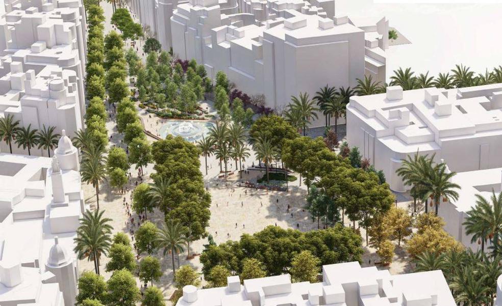 La explanada de las mascletaes crecerá en la plaza del Ayuntamiento