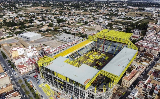 El Villarreal ultima la remodelación del Estadio de la Cerámica