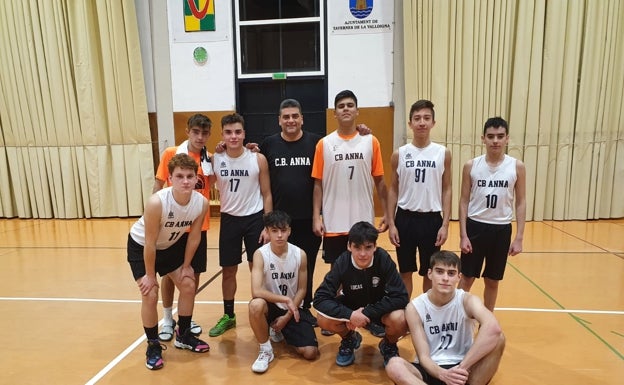 El Club Baloncesto Anna logra su tercera victoria consecutiva