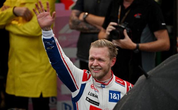 Magnussen, pole del GP de Brasil