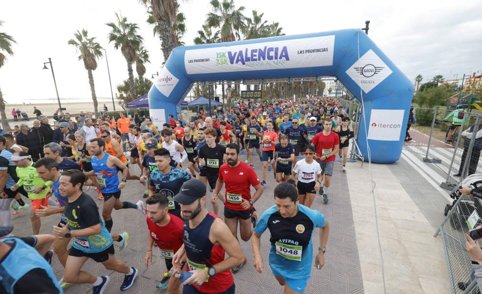 Así ha sido el directo de la 15K Valencia Abierta al Mar