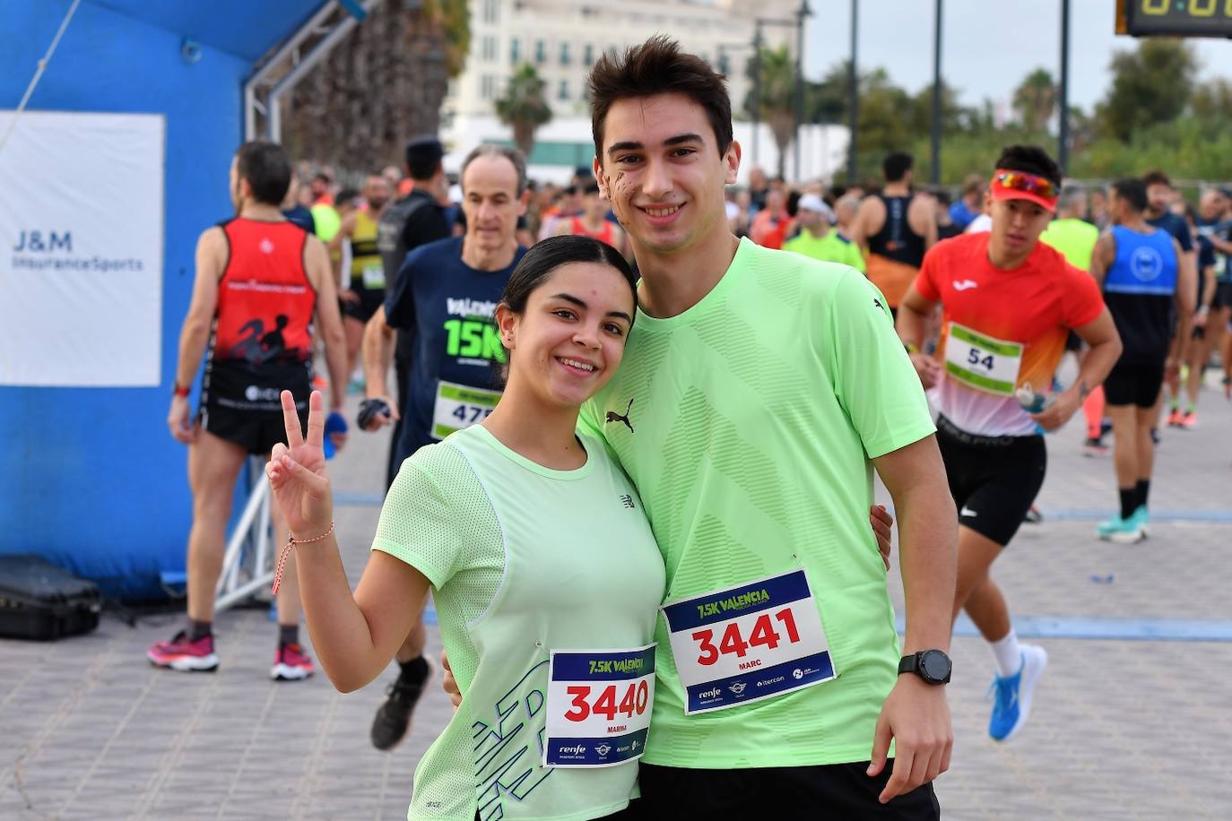 Búscate en la llegada de la 15K y 7.5K Valencia Abierta al Mar 2022