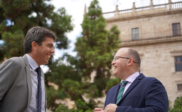 Mazón vincula las ayudas del Consell a Francis Puig y al catalanismo con el debate sobre sedición y malversación