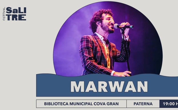 El Festival Salitre llega a Paterna con poesía y música en acústico de Marwán