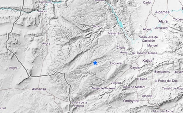 Terremoto en Enguera