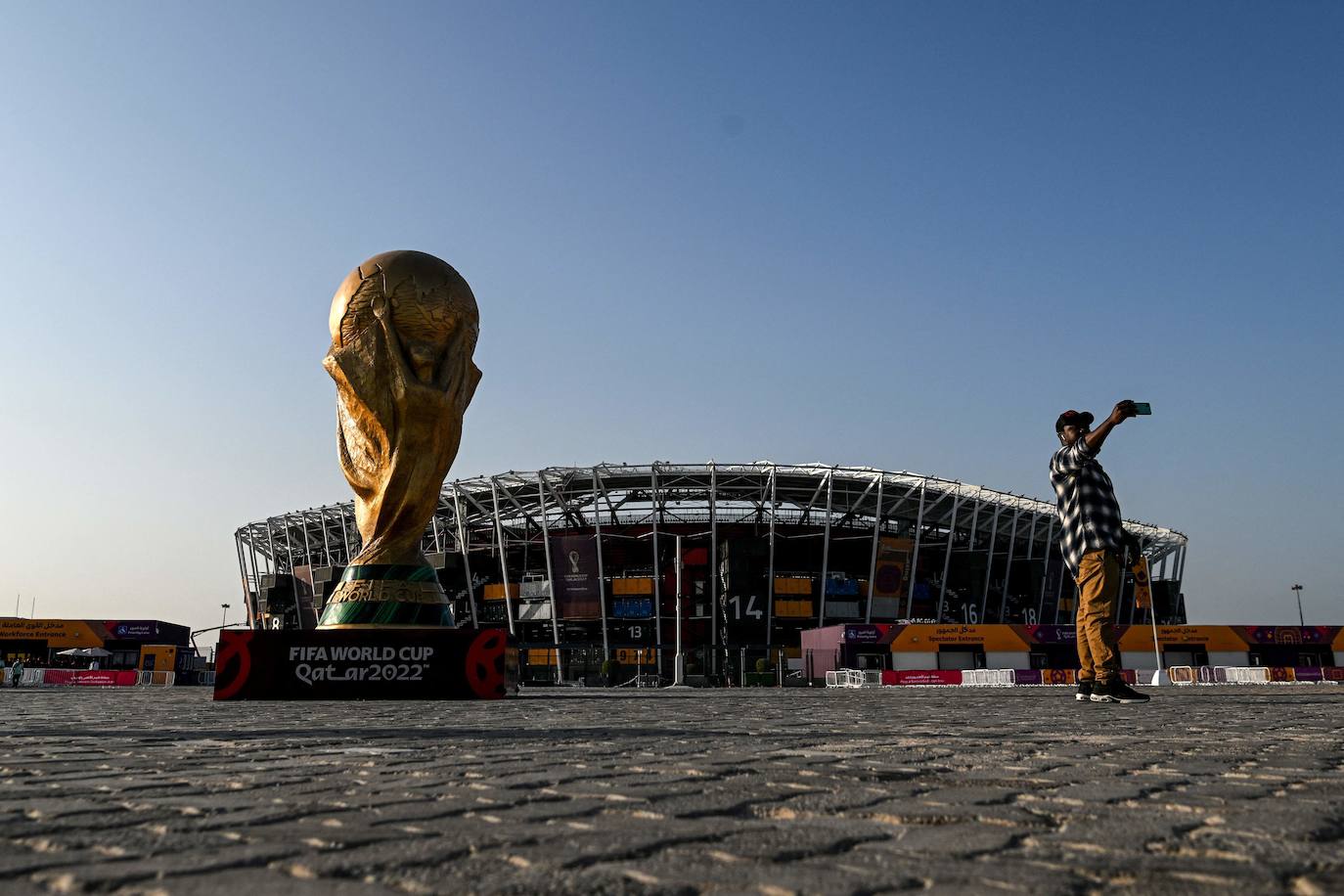 Así luce el Estadio 974, el primer campo desmontable de la historia, en el Mundial de Catar