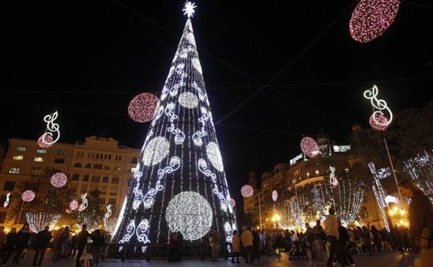 Fechas clave de la Navidad en Valencia: luces, pista de patinaje y ExpoJove