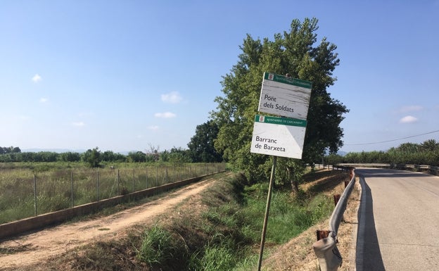 La CHJ plantea construir una mota para proteger Cogullada de las inundaciones