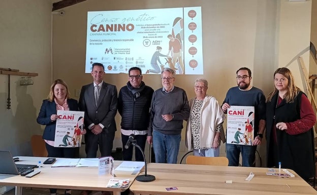 Un censo de ADN canino para los 20 municipios de l'Horta Sud