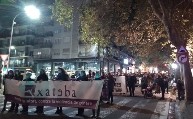 Xàtiva centralizará la manifestación contra la violencia de género del 25N de la comarca con un doble carácter reivindicativo