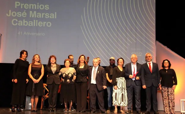 Emotividad y mucho humor en la entrega de los Premios José Marsal Caballero
