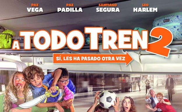 Inés de León y Florentino Fernández preestrenan 'A todo tren 2' en el Festival de Cine de Paterna