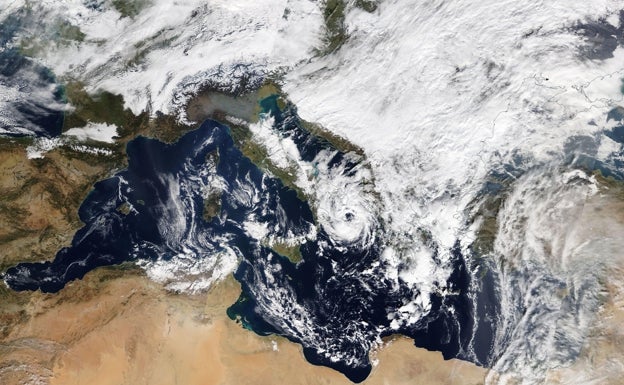 Medicanes, la amenaza de huracán en el Mediterráneo por el cambio climático