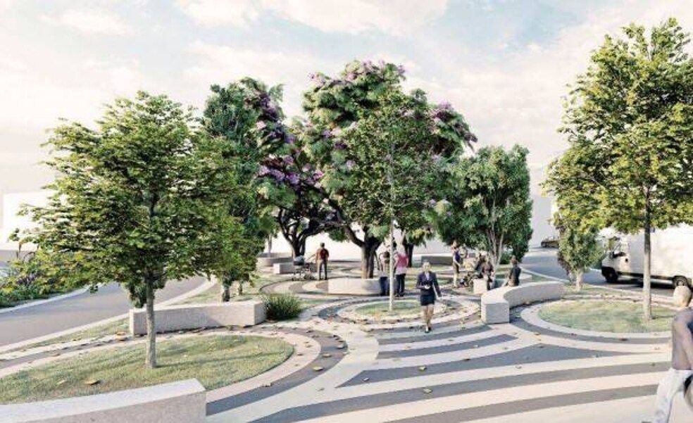 El Ayuntamiento proyecta una «falsa rotonda» para mejorar los pasos peatonales en Las Atalayas