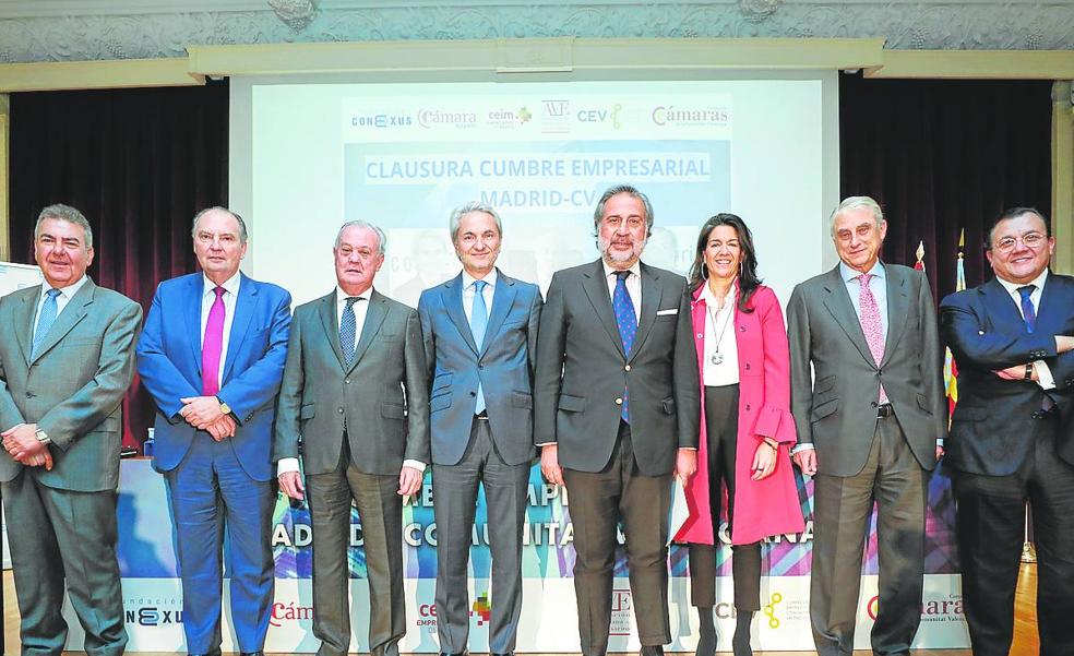 Valencia y Madrid exhiben unidad empresarial frente a la crispación política