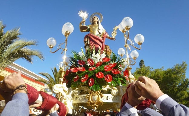 La fiesta de Santa Bárbara enciende la Navidad en Moncada