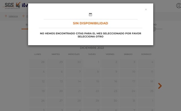 Las ITV valencianas se quedan sin citas este año y no dan para 2023