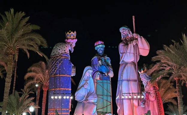 Alicante inaugura su Belén Monumental como «atractivo turístico» para estas Navidades