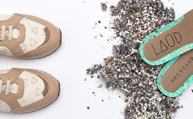 Laüd Recycled: calzado sostenible con suela de café