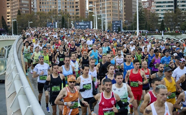 El Maratón y el Medio de Valencia suben su participación para 2023 en un 10%