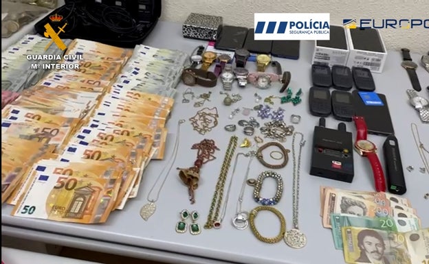 Cae una banda albanesa con sede en Gandia tras asaltar 40 viviendas y lograr 800.000 euros