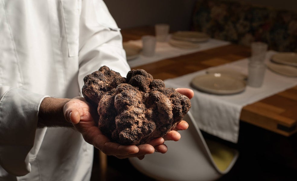 Una trufa de un kilo en un restaurante de Valencia