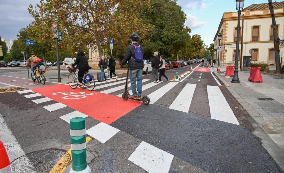 El conflicto sigue en la Alameda pese a la apertura del primer tramo