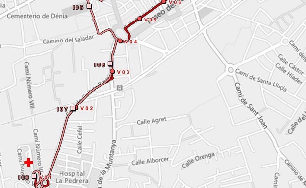 Dénia proyecta ampliar la frecuencia de autobuses y recuperar la línea a La Pedrera