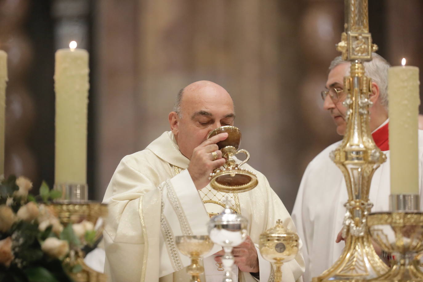 Primera misa y homilía de Benavent como arzobispo de Valencia