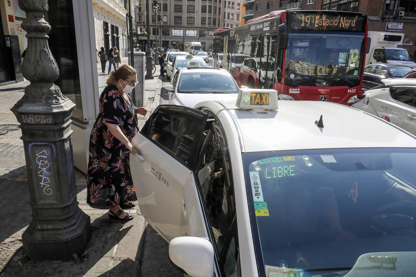 Los taxistas mantienen la presión con tres días de paros esta Navidad