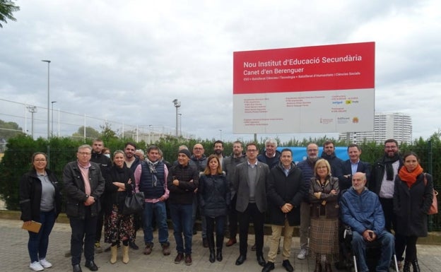 El Instituto de Secundaria y Bachillerato de Canet d'en Berenguer estará acabado en enero de 2024