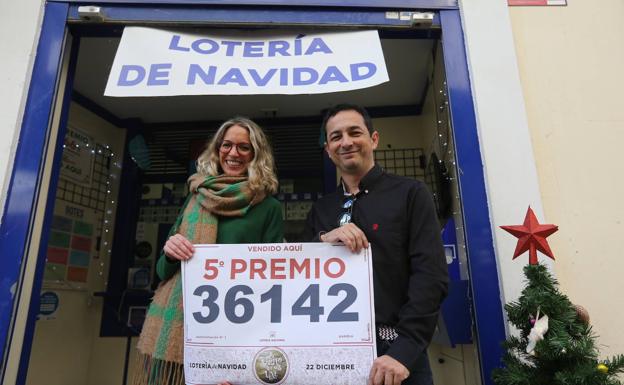 36142, el séptimo quinto premio vendido en Gandia y Manises