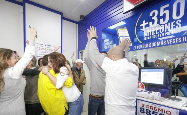 88509, quinto premio de la Lotería de Navidad, vendido en Manises y Alfara de Patriarca