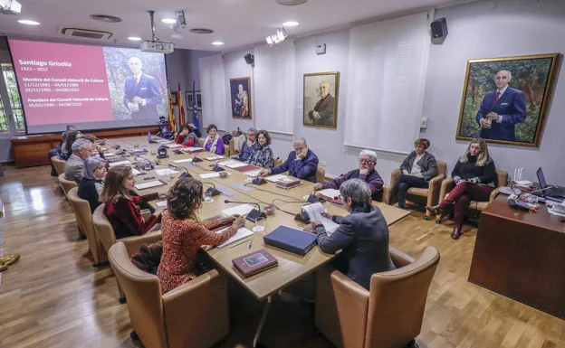Sentido homenaje del Consell Valencià de Cultura a Santiago Grisolía