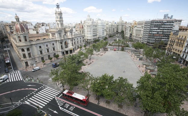 Centenario de la plaza del Ayuntamiento: la mayor creación de Goerlich