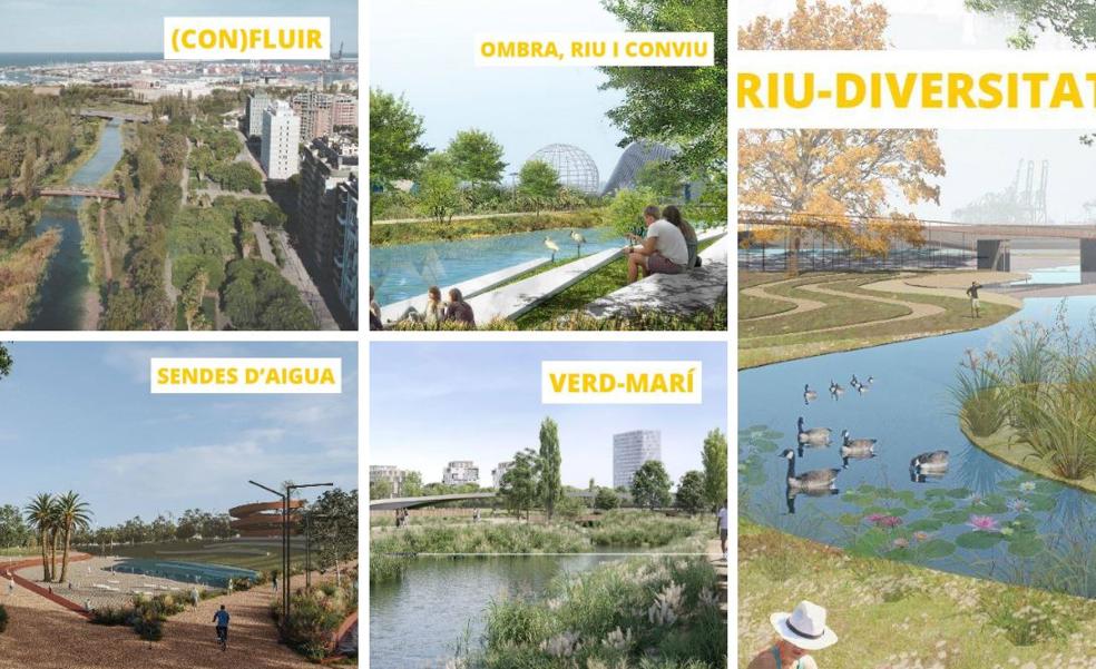 ENCUESTA | ¿Qué proyecto de Parque de Desembocadura te gusta más?