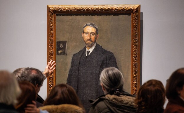El Prado trae de vuelta a España un retrato pintado por Sorolla que salió con la Guerra Civil