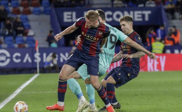 El Levante, contra el Getafe en Copa