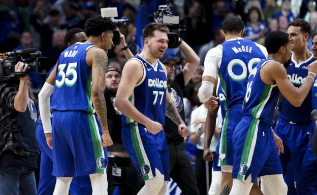 Luka Doncic hace historia en la NBA