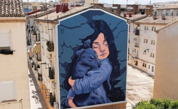 Un mural urbano de Ontinyent, entre los 100 mejores del mundo