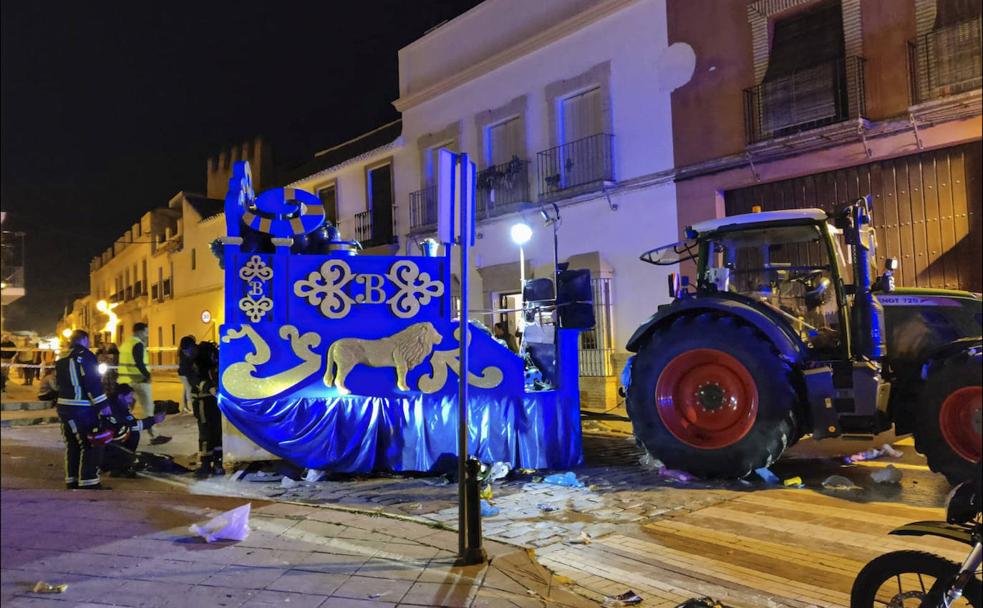 Atropello múltiple en la cabalgata de Marchena: los frenos del tractor sí funcionaban tras el accidente