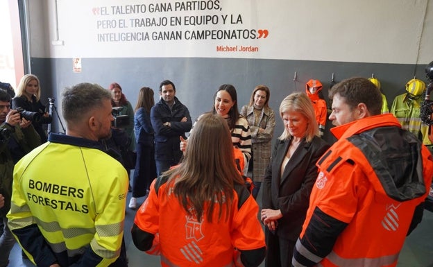 Bomberos forestales estrenan la Base de La Vallesa de Paterna